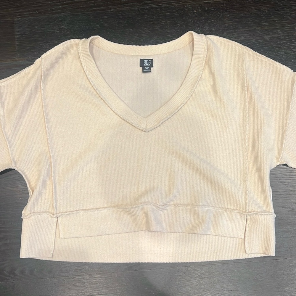 BDG cream sweater